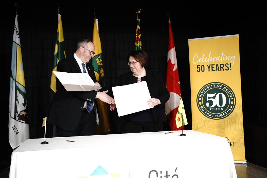 la-cite-5 L’Université de Regina et l’Université d’Ottawa signent un protocole d’entente pour élargir l’accès à l’éducation postsecondaire en français en Saskatchewan